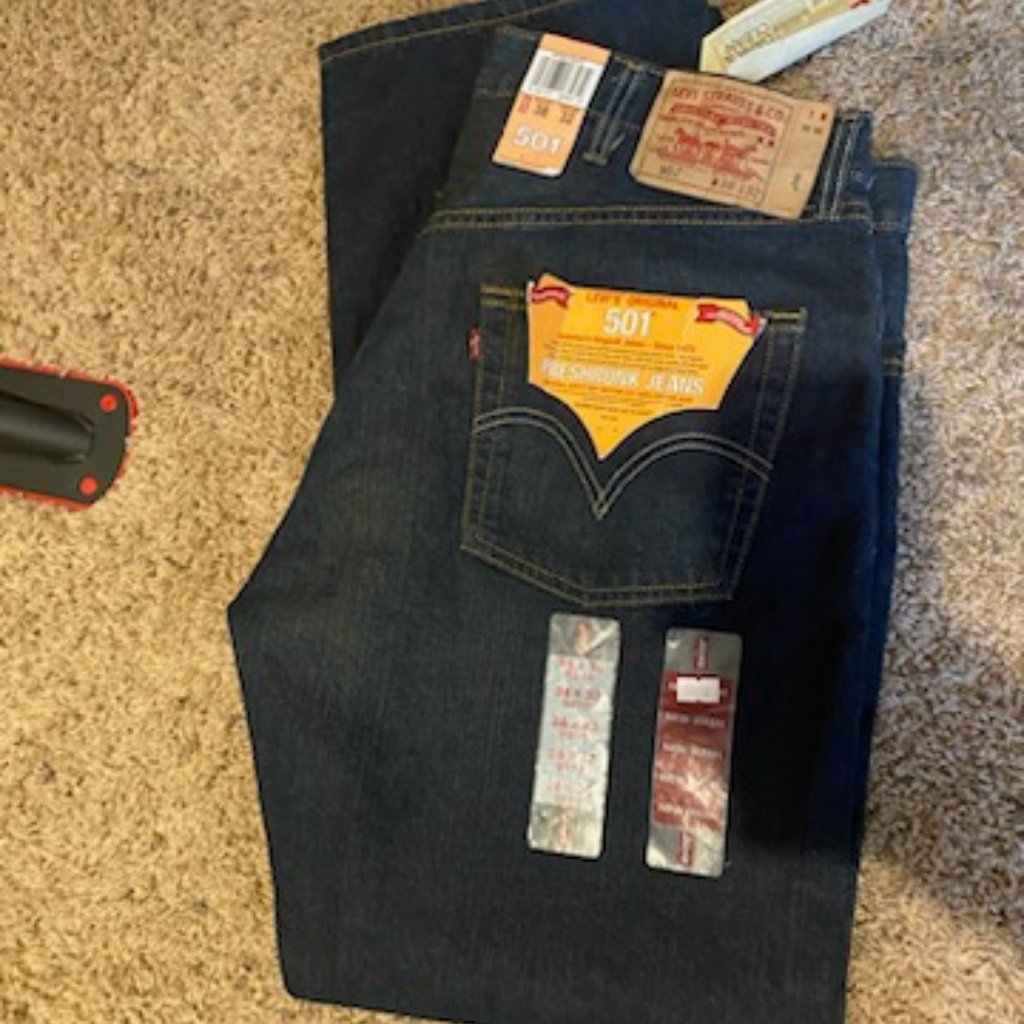 Levis 501 Jeans Brand New With Tags